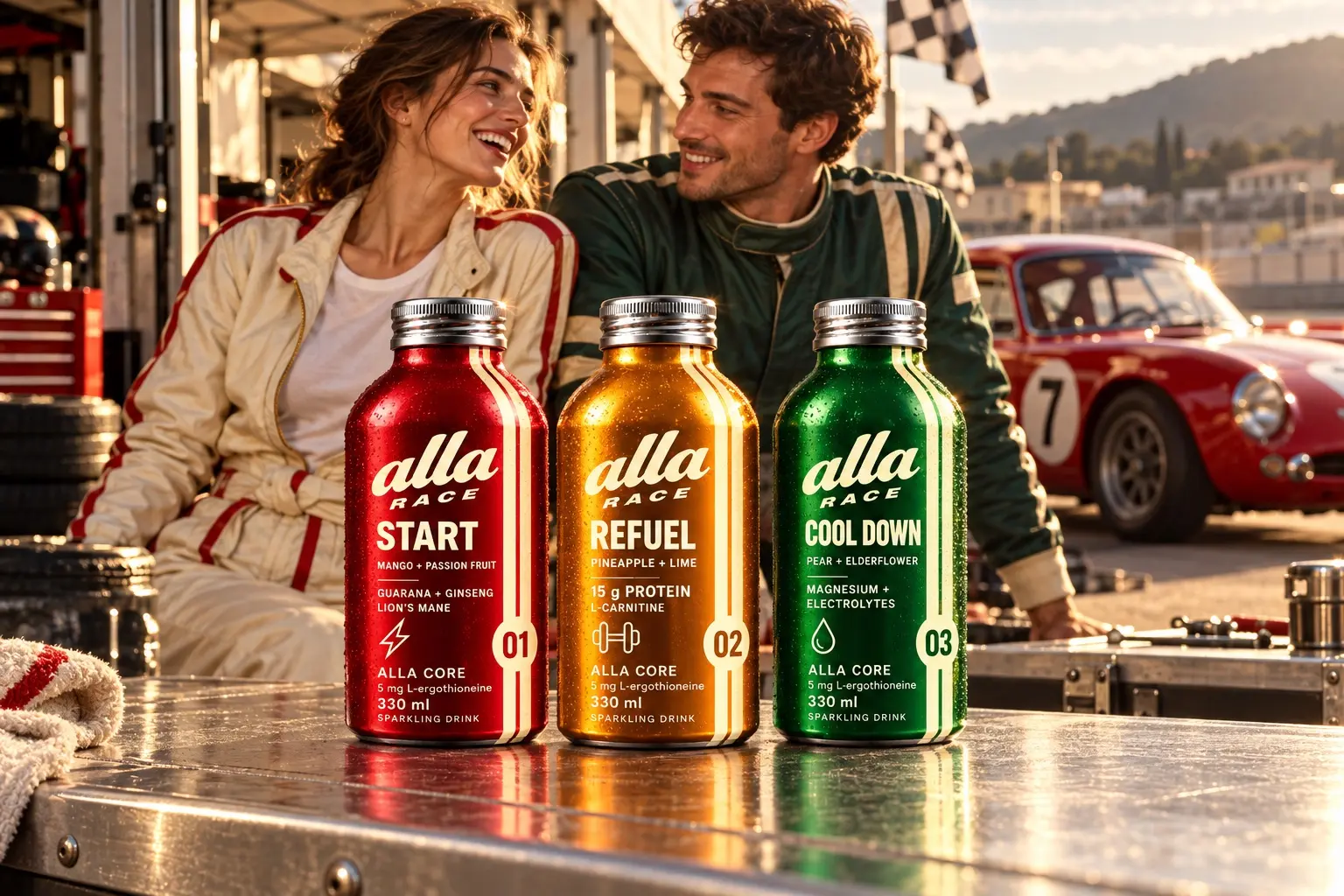ALLA RACE: Paddock · colecția ALLA RACE