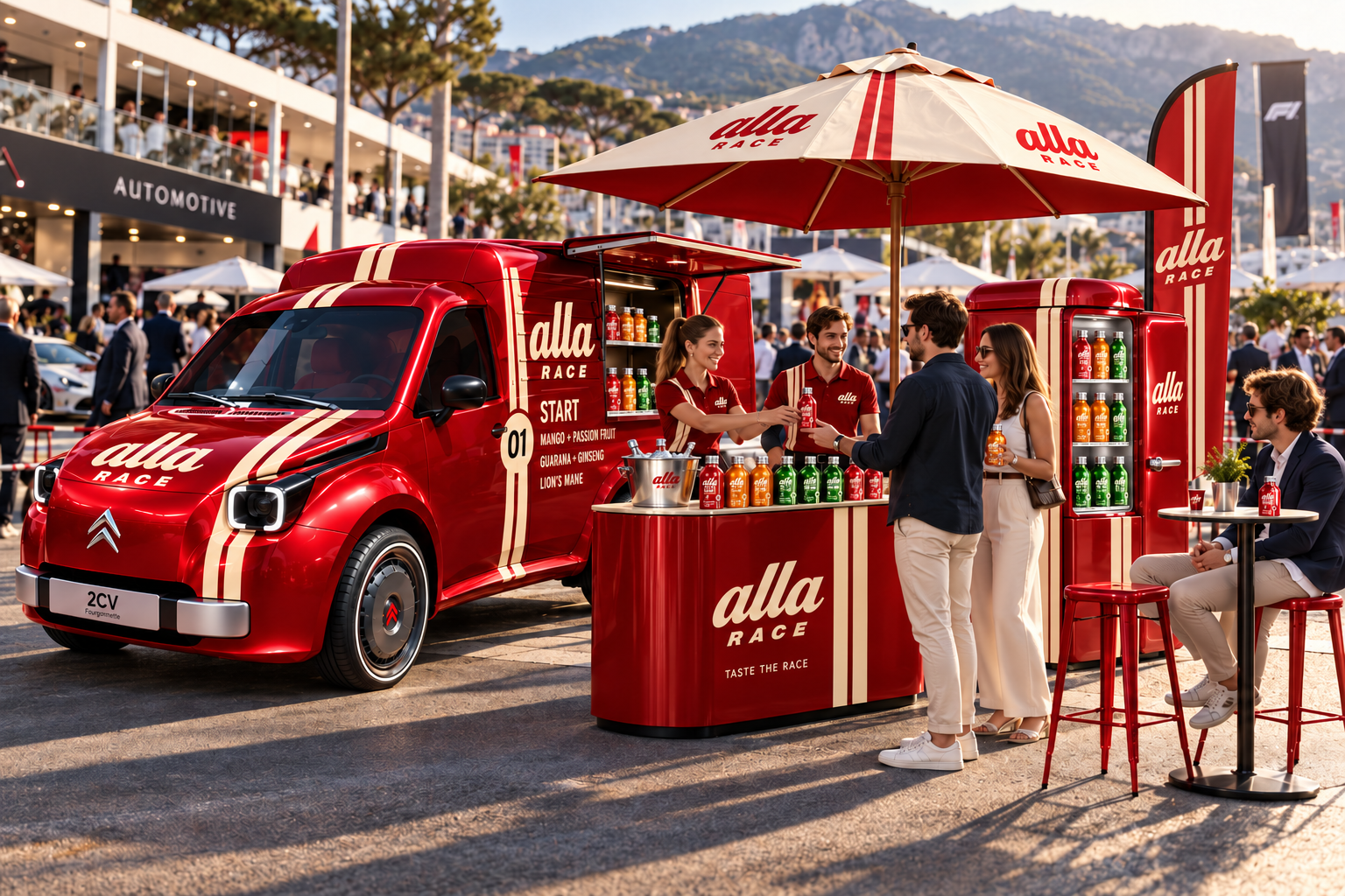 Concept de activare ALLA RACE outdoor