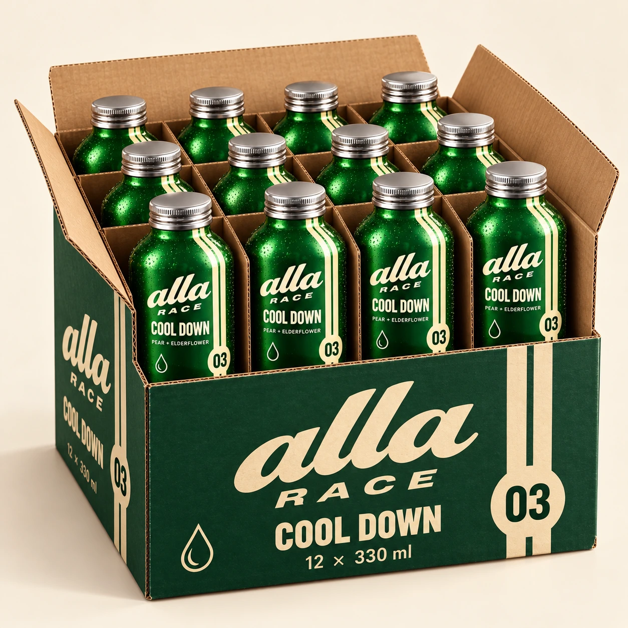 Cutie COOL DOWN cu 12 sticle